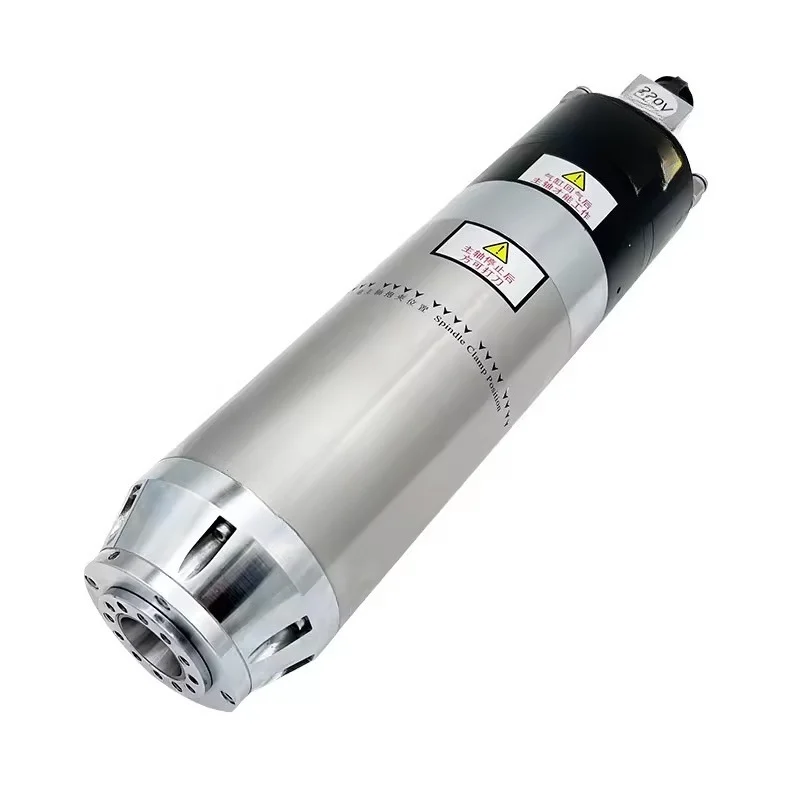 Numerical control water-cooled spindle Bt30 ceramic bearing 3.5kw 220V 380V 800HZ 100mm diameter ATC spindle motor
