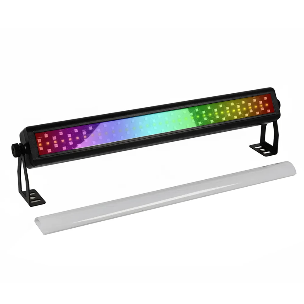 10PCS / 50w LED Stage Pixel Lights Bar RGBW Strobe Pixel 2in1 Effetto Wash Wall Lights 108LED Stage Light