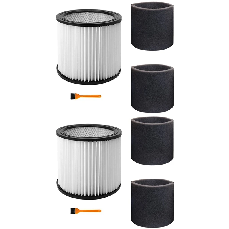 

2X Replacement HEPA Filter For Shop Vac 90304 90350 5 Gallon And Large Wet & Dry Vacuum Cleaner Accessories