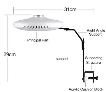 Akvarijní lampa Sunsun řady ADT-2 10 nejlepší prodej světlo do akvária Sunsun - №5