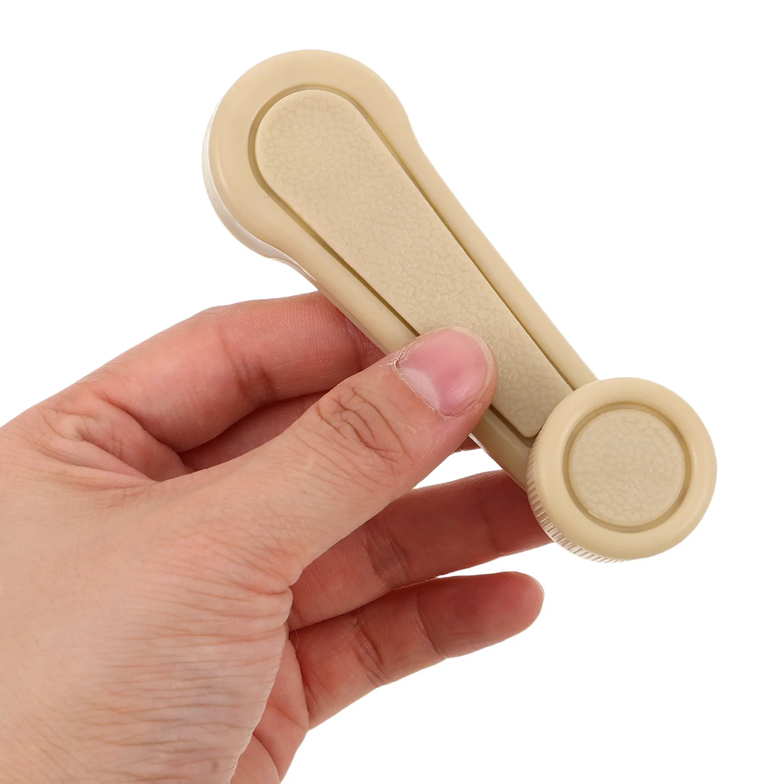 

1 Pair Window Crank Handle Universal Plastic Replacement Car Window Winder Door Handle for Automotive Interior Driver Passenger