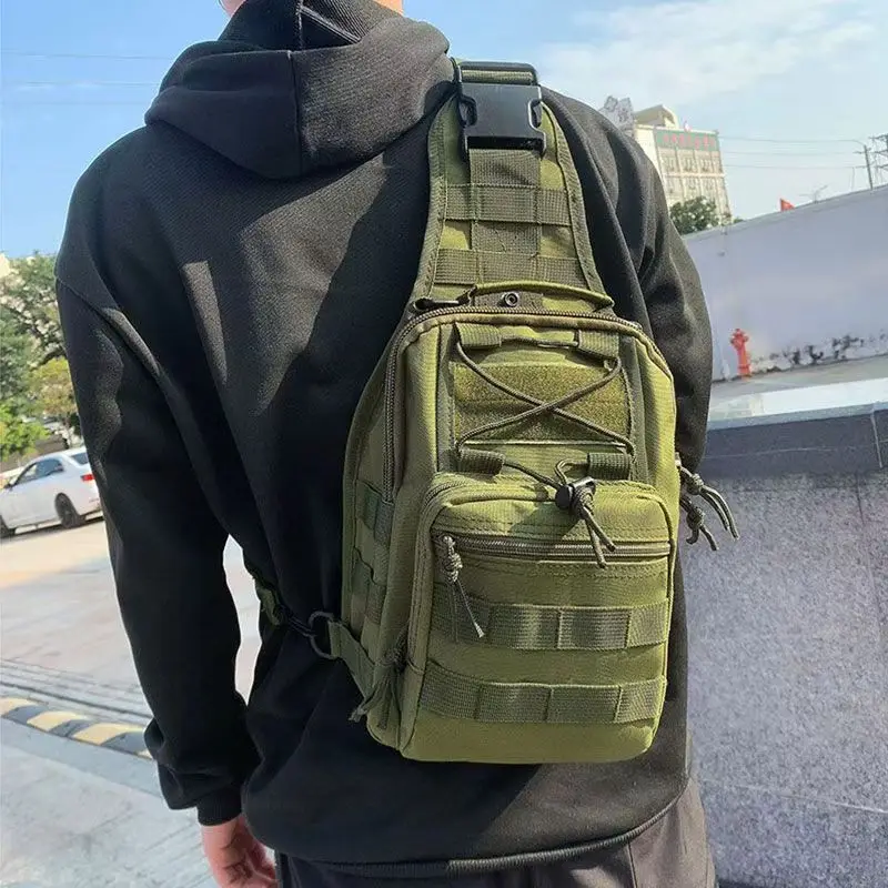 Tactical Outdoor Climbing Portable Single Shoulder Bag Escape from Tarkov Backpack Gaming Real-life Chest Bag for Men And Women