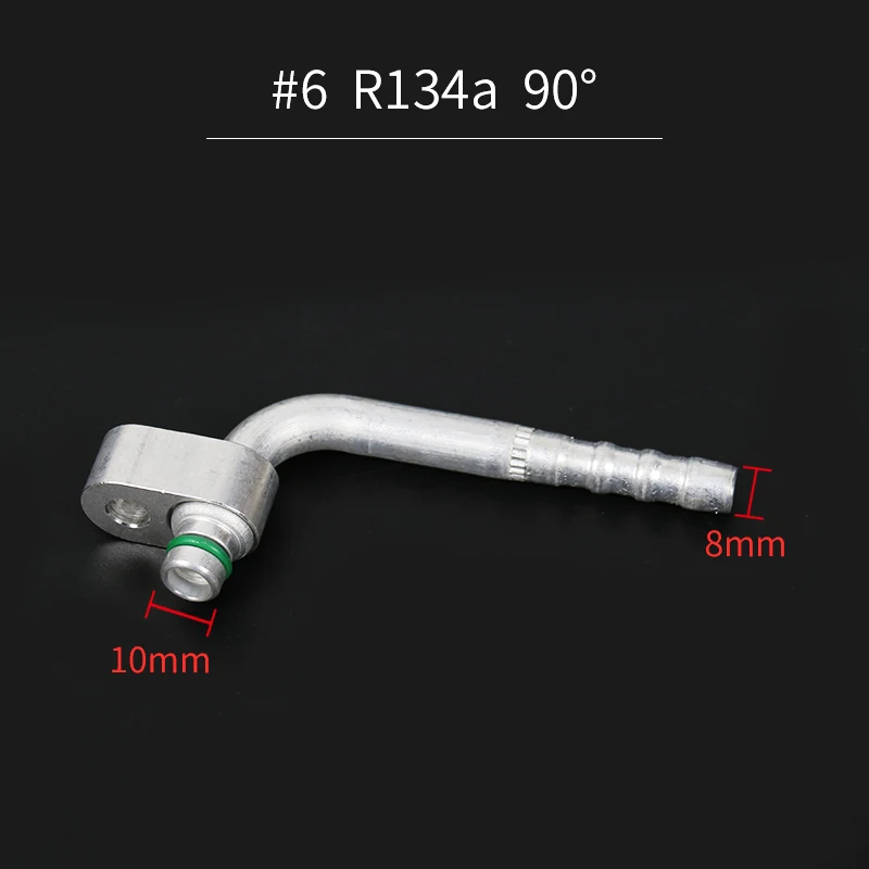 Automotive Air Conditioning Hose Aluminum Fitting movable pressure plate R134a connector Car A/C Repair Parts