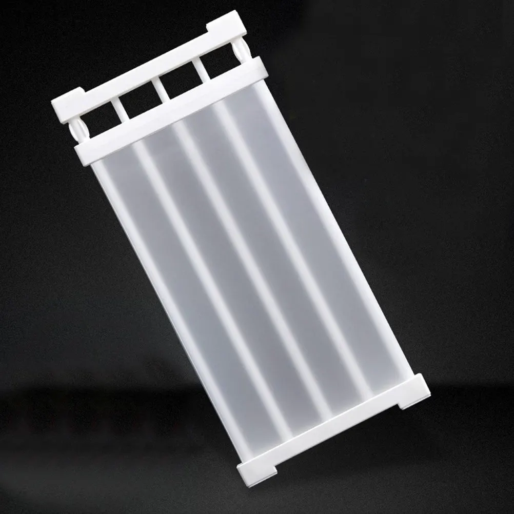 

Retractable Rack Shelf 50-80Cm Space Saving Storage Rack for Wardrobe Cupboard Desk Drain Tray Fridge Shelf Stainless Steel PP