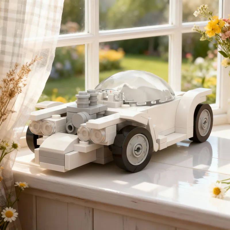 168 деталей MOC Beatnik Bandit City Champions, модель из строительных блоков, рождественский подарок, коллекция кирпичиков, образовательный набор для творчества.