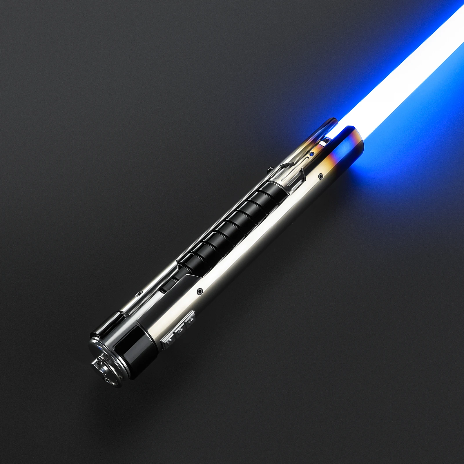 

DamienSaber Xeno3.0 Pixel Lightsaber Sensitive Smooth Swing Light Saber Force Heavy Dueling Blade Metal Hilt with 34 Sound Fonts