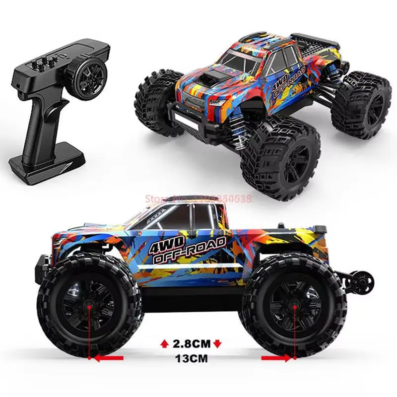 MJX 1/20 20208Mini Mini Afstandsbediening Auto Borstelloze 4WD Hoge Snelheid Off Road Klimmen Voertuig Simulatie Model Speelgoed Gift