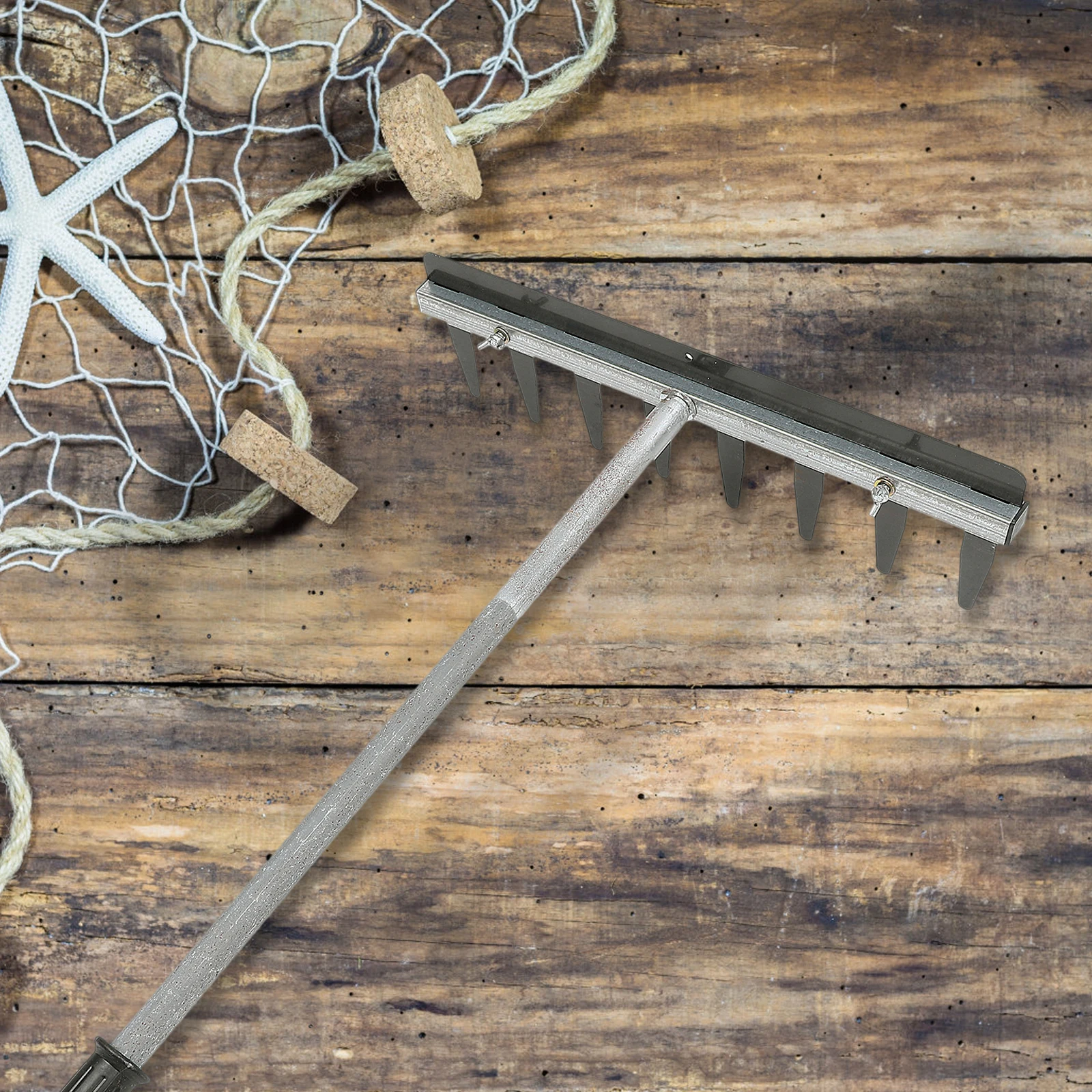 

Aluminum Alloy Plastic Ash Leveler Rake Tool Dust Tile Floor Lightweight Durable Easy Use Portable Shovel Spade Garden