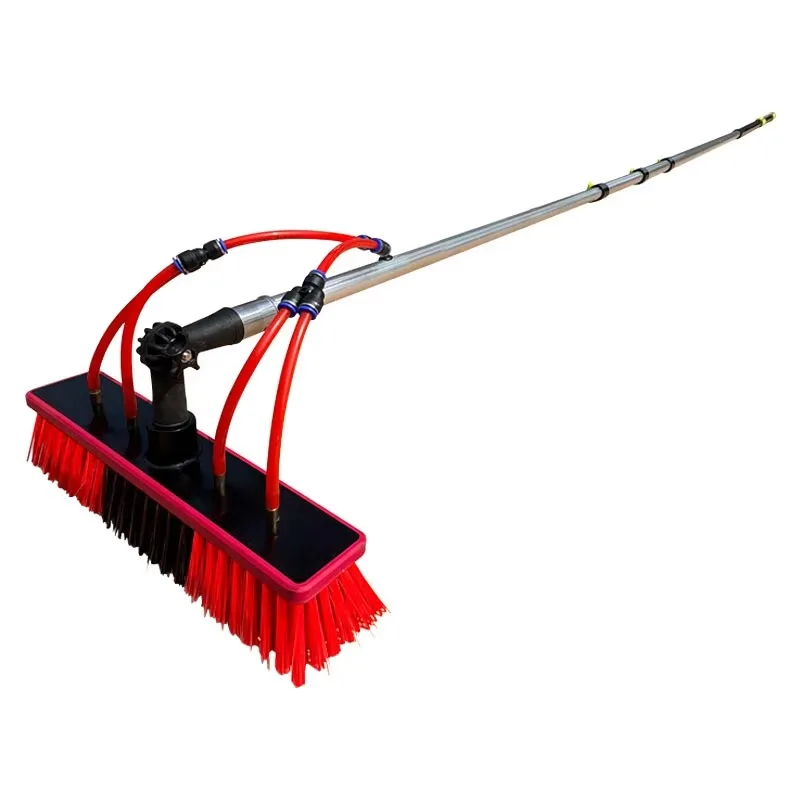 

Handheld Electric Solar Panel Cleaning Robot Retractable Telescopic Water Spray Brush Portable Photovoltaic Cleaning Tool