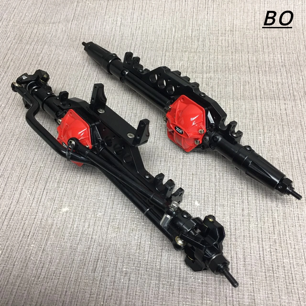 Metal Axle Front and rear axle assembly set For 1/10 RC Crawler Car Axial Wraith Ghost RR10 90048 Upgrade Accessories