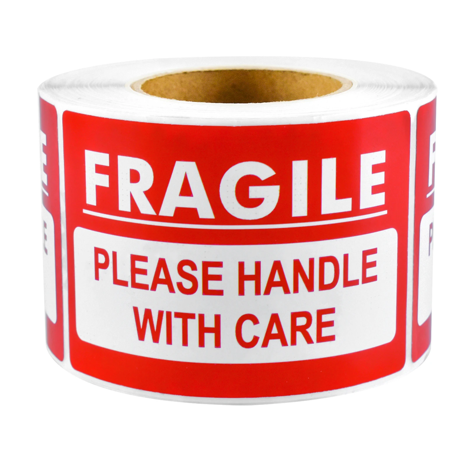 300Pcs 2*3in Fragile Warning Stickers Red Warning Labels for Caution and Care in Packaging Transport Adhesive Labels Transport Warning Labels Stickers, Handle with Care Labels Stickers Transport Adhesive Labels Warehouse Storage Warning Labels Stickers Warning Labels for Fragile Items Cups Jars Porcelain Bowls Bottles Logistics Transport Adhesive Labels Stickers