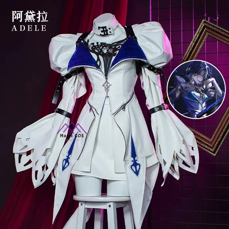 الطريق إلى أي مكان أديلا تأثيري حلي المرأة موحدة سترة مثيرة وتنورة مجموعة كاملة ثوب حفلة الهالوين وصول جديد رائجة البيع