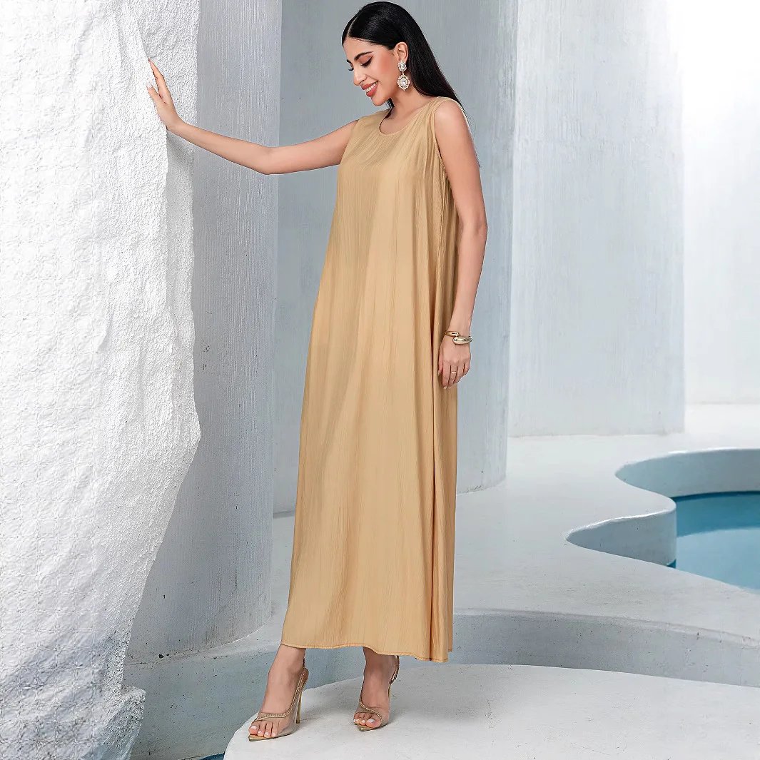 

Ramadan Eid Dubai Turkish Abaya Arabic Muslim Dress African Dresses Islam Prayer Clothes for Women Robe Musulmane Femme Vestidos