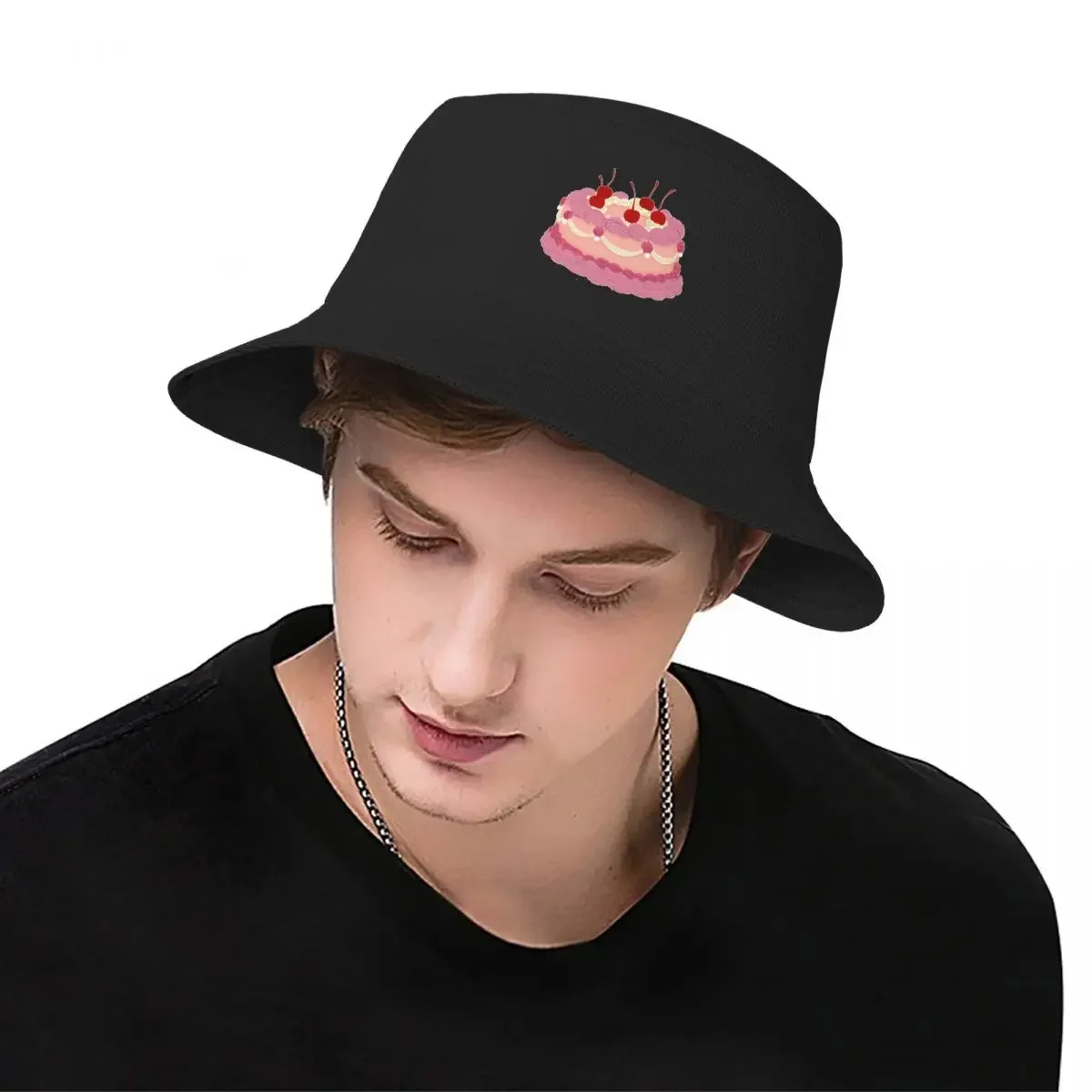 Pink Cake Party Bucket Hat foam party Hat party Hat Men's Baseball Women's