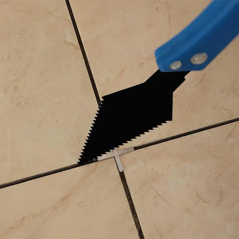 مجموعة تجديد 3 قطع، مزيل الجص ذو الشفرة المزدوجة من الفولاذ الكربوني عالي الجودة لمنشار ترددي، تنظيف مفصل البلاط بكفاءة