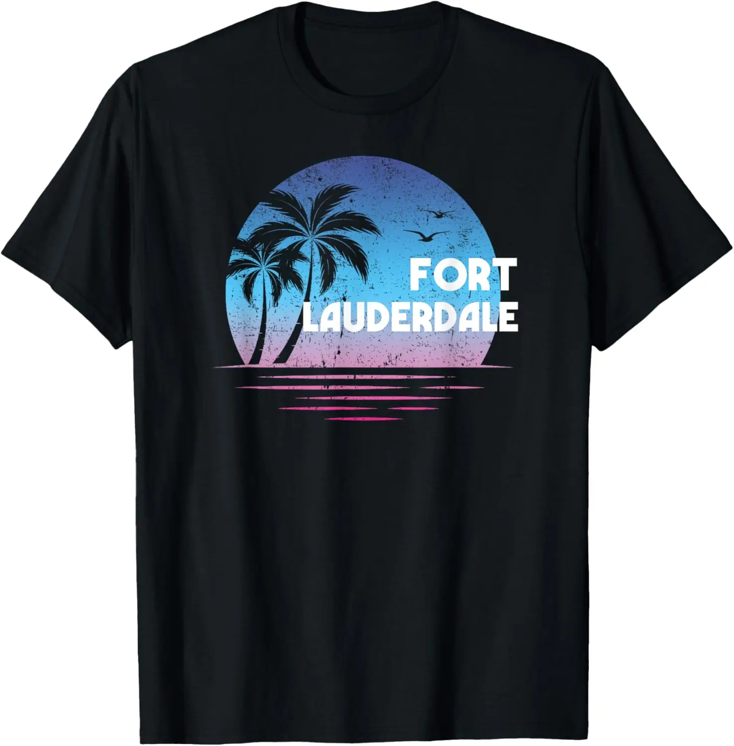 

Fort Lauderdale Florida retro vintage distressed T-Shirt