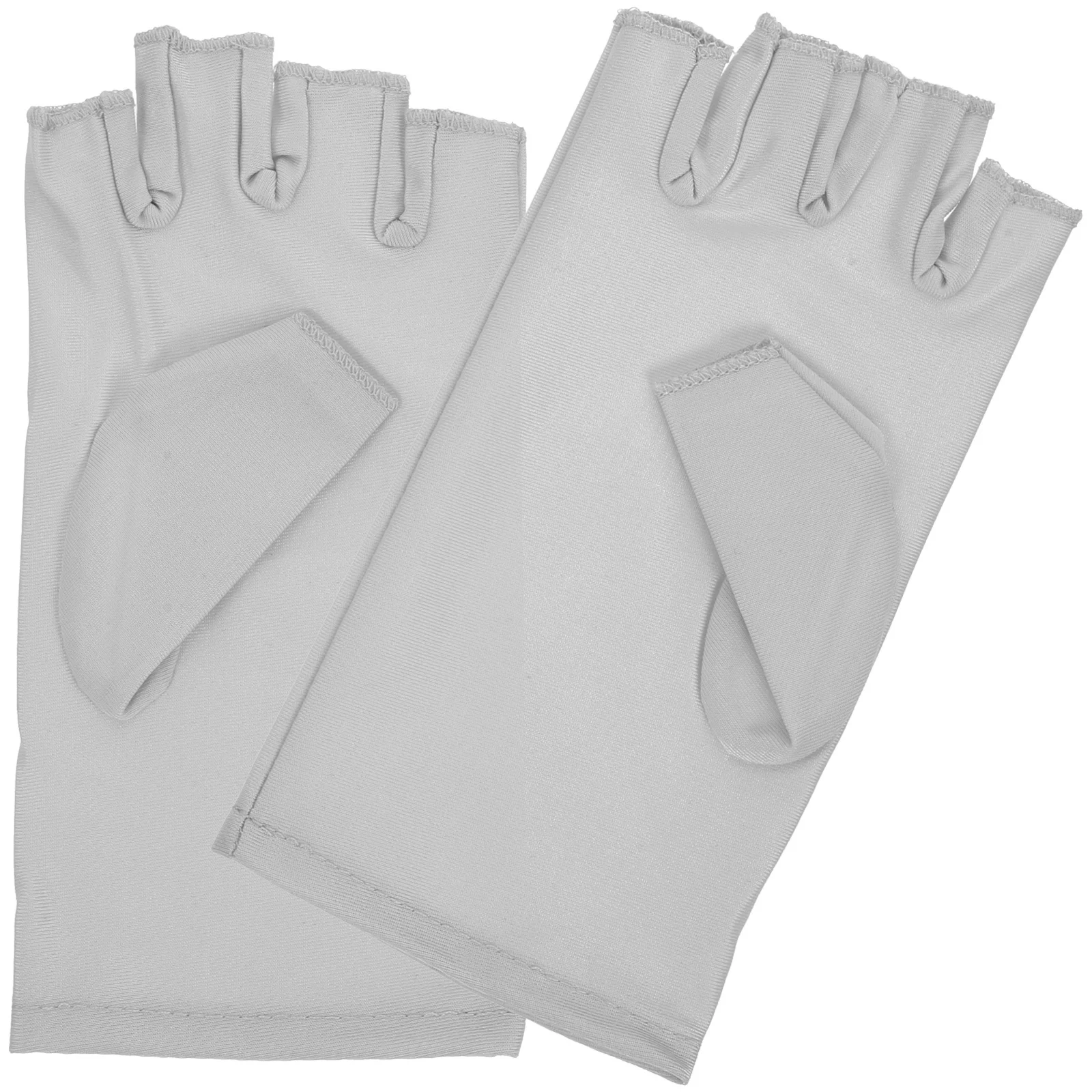 1pcs 1 Pair Hand Covers Protection Gloves Fingerless Manicure Gloves For Gel Nail Art Salon Reusable Nail Care Hand Cover