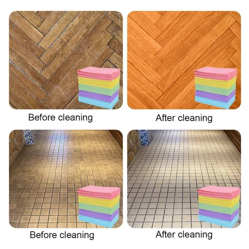 60/30pcs Floor Cleaner Water Soluble Cleaning Sheet Mopping The Floor Wiping Wooden Floor Tiles Toilet Cleaning Home Hygiene