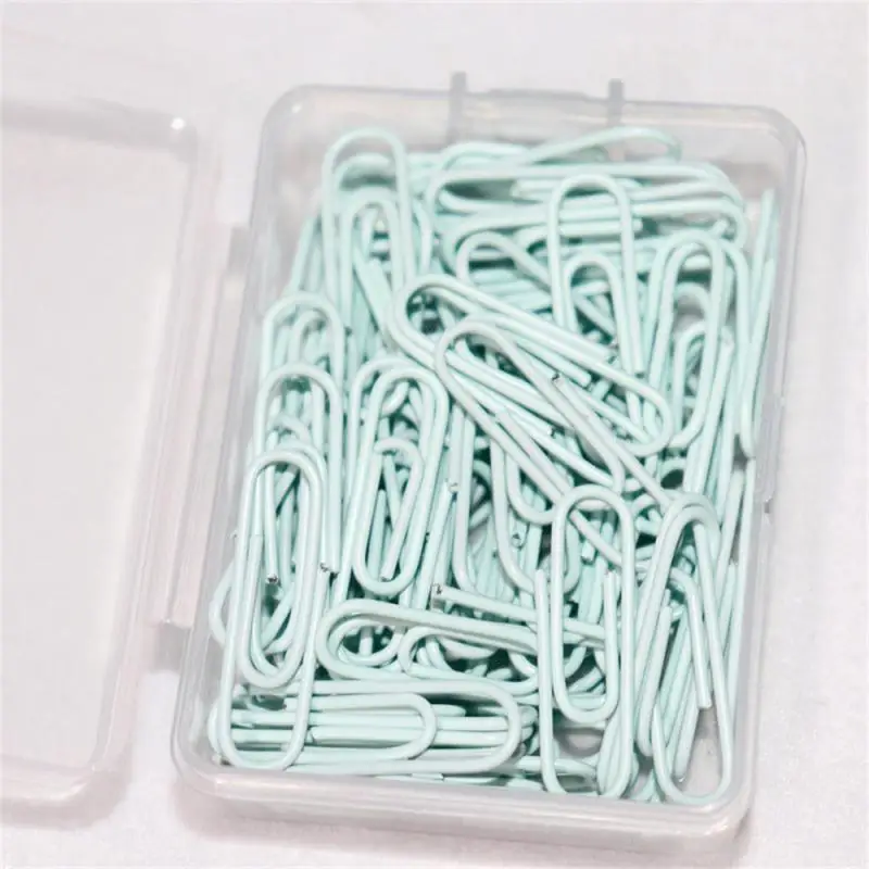 Metal Paper Clip Innovative Durable And Reliable Multi-function Convenient And Practical Daily Essentials Color Bookmark Useful