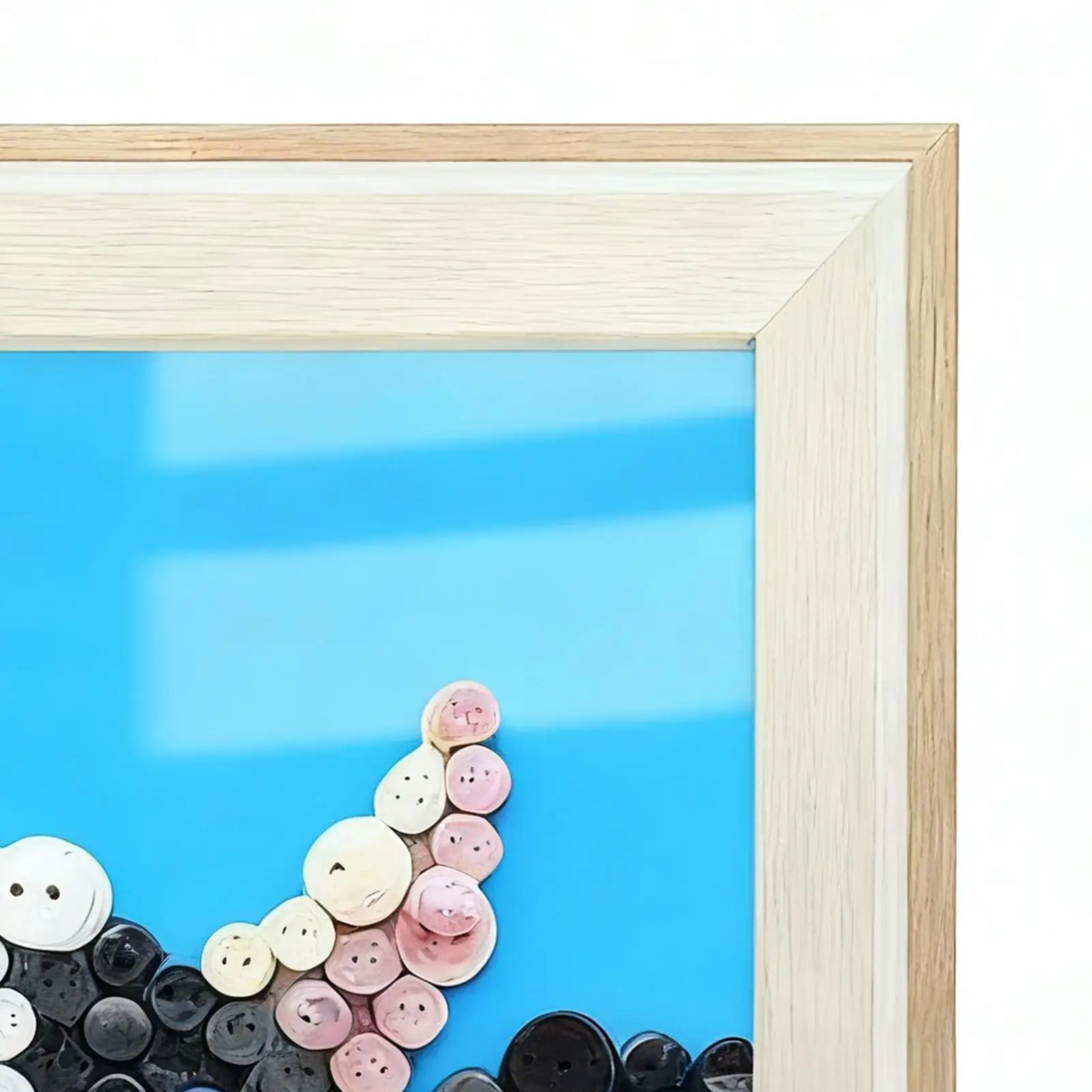 ボタンアートペインティングキット カラフルな教育用樹脂ボタン 牛の絵画クラフト リビングルーム 寝室 教室 男の子 女の子 子供向け