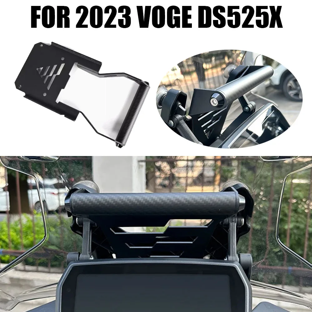 

For 2023 VOGE DS525X DS 525X DSX525 525 DSX Motorcycle Accessories GPS Navigation Bracket Mobile Phone Holder Stand 22mm