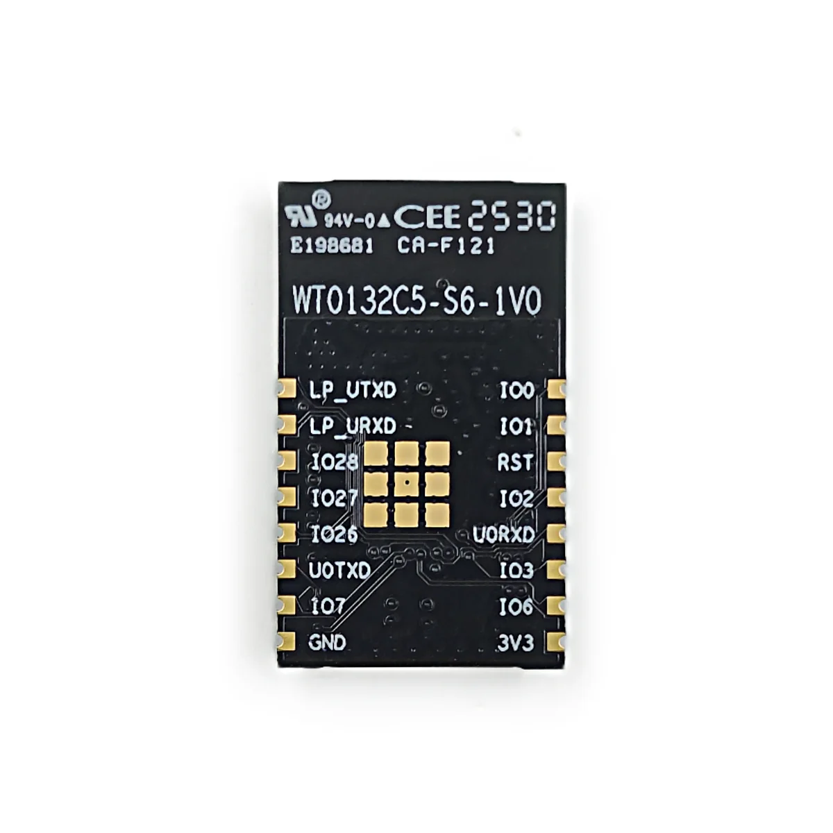 ESP32-C5-N8R4 2.4G/5G デュアルバンド Wi-Fi 6 モジュール WT0132C5-S6 (Espressif ESP32 C5チップ搭載) Zigbeeゲートウェイ/ESP32ボード用