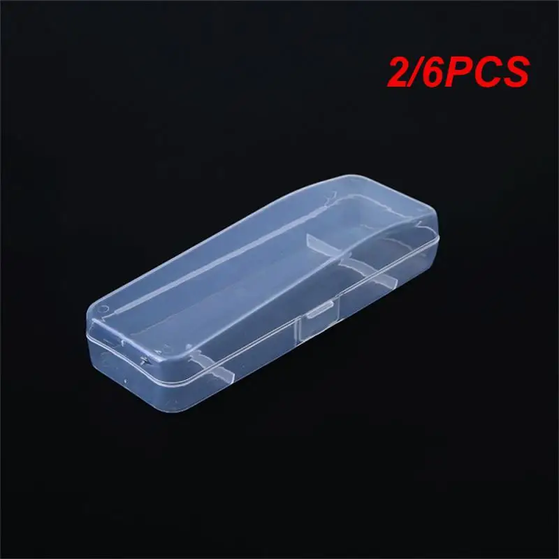 2/6PCS Shaver Storage Box Tasteless Handle Box Plastic Travel Product Storage Box Fashionable Razor Boxs High-quality Home