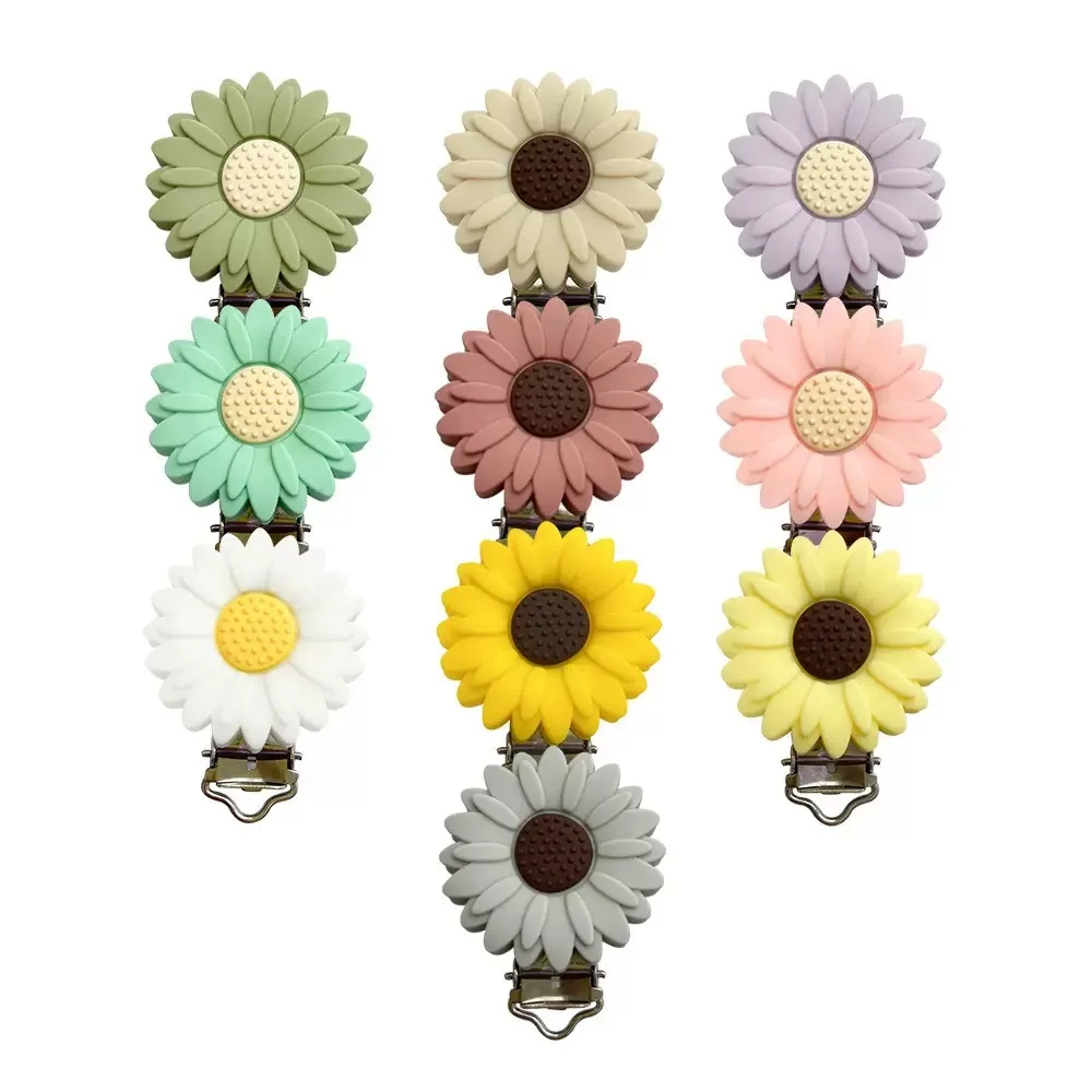 

5/10PCS Silicone Daisy Sunflower Materiales Shape DIY Bracelet Necklaces Popular Jewelry Jewellery Making Jewellery Accessories