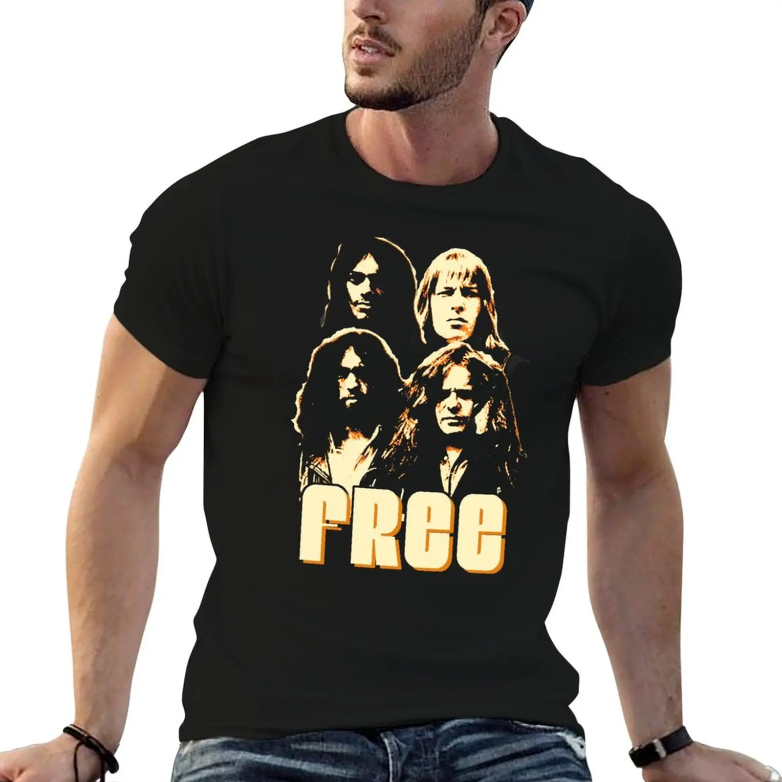 Free The Band Again T-Shirt Minimalist Graphic Tee Shirt