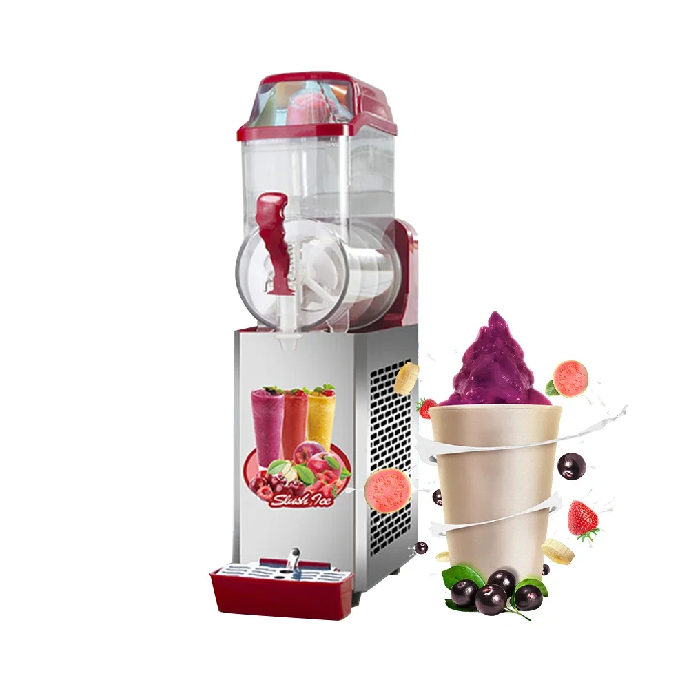 

1/2/3 Tank Machine Commercial Frozen Drink Margarita Slushie Machine Snow Frozen Drink Slushy Smoothie Maker 12L Slush Machine