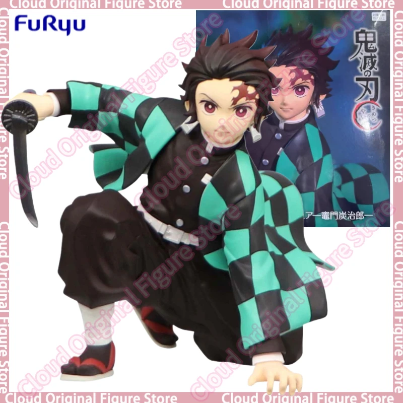 

В наличии 100% оригинальная фигурка FuRyu Noodle Stopper Demon Slayer: Kimetsu No Yaiba Камадо Танджиро, коллекционная модель аниме-персонажа