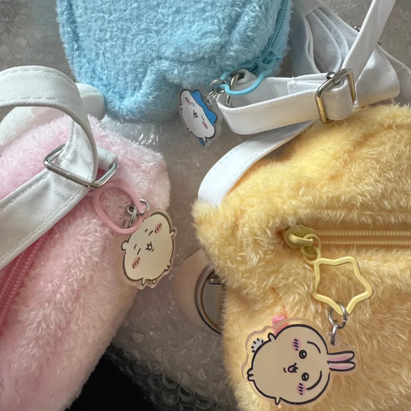 Oryginalna pluszowa torba na ramię Prop Usagi Hachiware z pojedynczym paskiem Crossbody Kawaii Oficjalnie inspirowana torebka anime na prezent