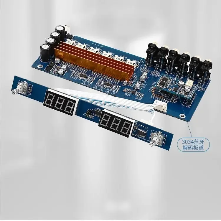 TPA3116 5.1 channel HIFI high power digital remote control volume control amplifier board, Bluetooth 5.1APTX