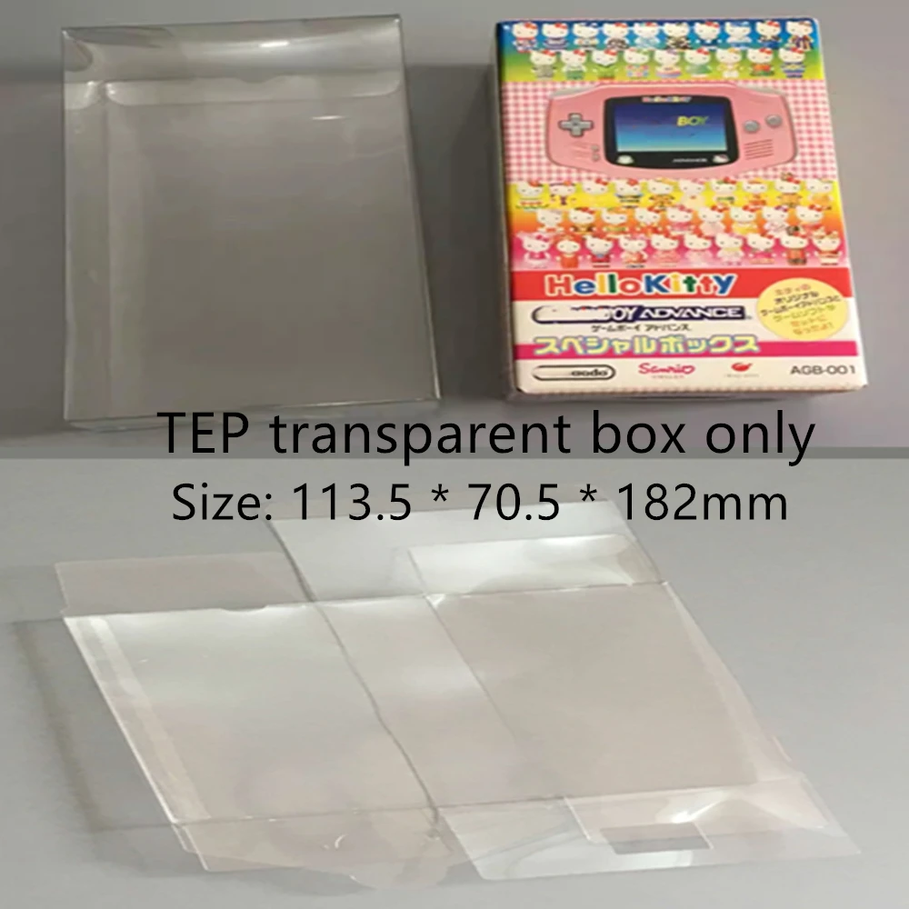 Collection Display Box For GBA/Nintendo Game Boy Advance Game Storage Transparent Boxes TEP Shell Clear Collect Case