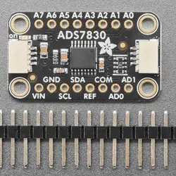 5836 ADS7830 8-Channel 8-Bit ADC with I2C ESP32