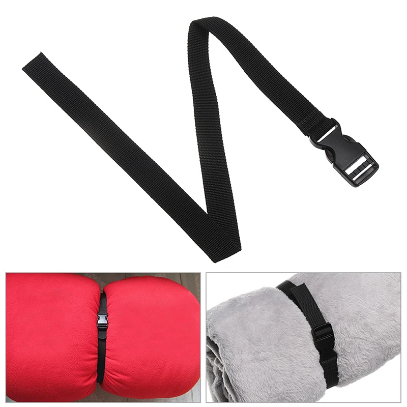 

1PCS Black Durable Nylon 0.5~3M Travel Tied Cargo Tie Down Luggage Lash Belt Strap With Cam Buckle Travel Accessories