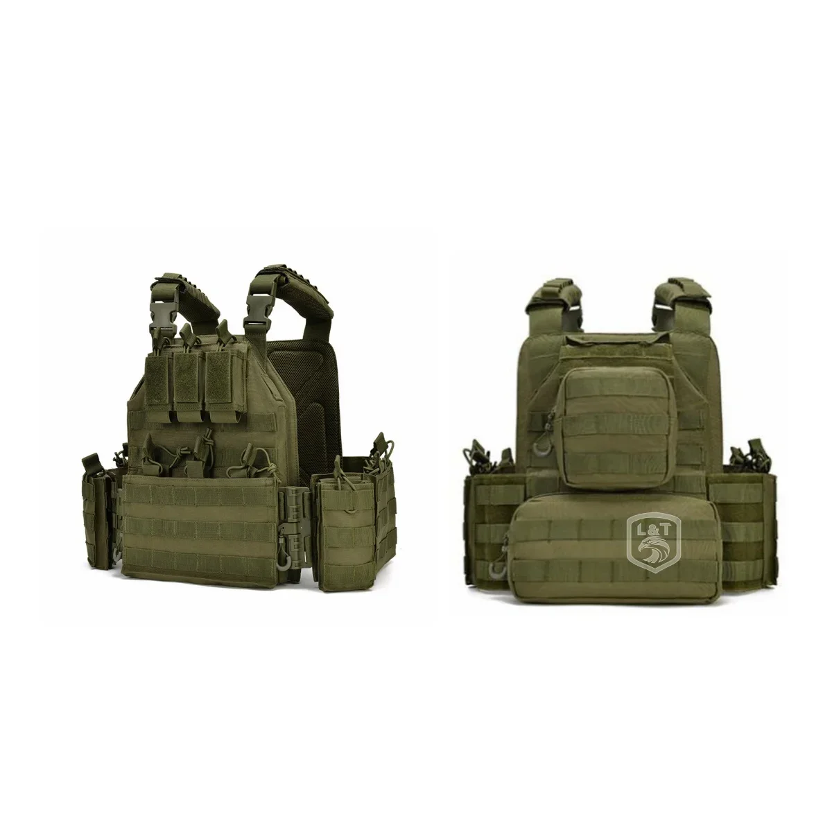 

Outdoors multi-functional lightweight tactical quick release vest with pouches protection equipment men women