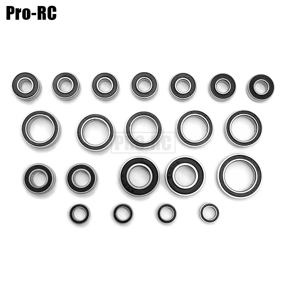 For Traxxas Compatible 1/10 Rustler 4X4 VXL Ultimate 97097-4 Sealed Bearing Kit 21Pcs