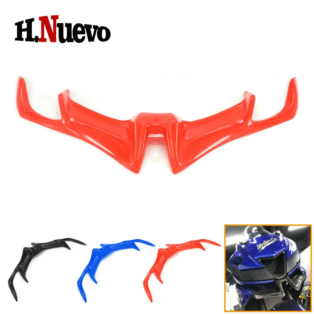 

Motorcycle Front Panel Fender Fairing Deflector Winglet Cover Aerodynamics Protective Accessories For Yamaha R15 V3