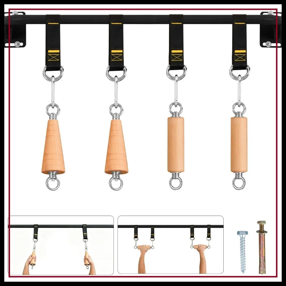 Pull Up Bar Grip - Wall Mounted Pull Up Bar, Secure