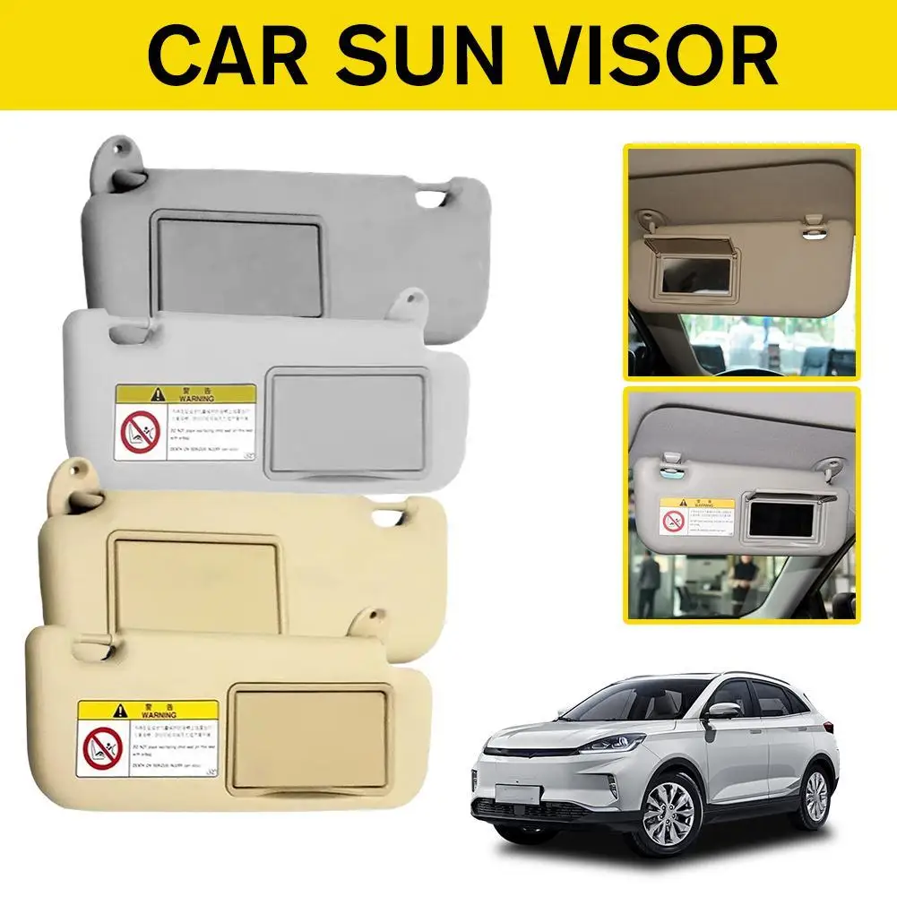 

For Coroll 2014-2018 Car Sun Visor Easy Usage Anti Glare Grey UV Sun Shielding Visor Mirror With Makeup Mirror