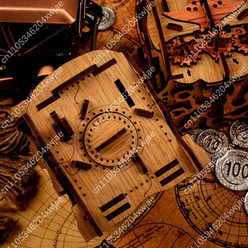 صندوق ألغاز الهروب من غرفة نوتيلوس، لعبة تخفيف التوتر الغامرة كهدية عيد ميلاد