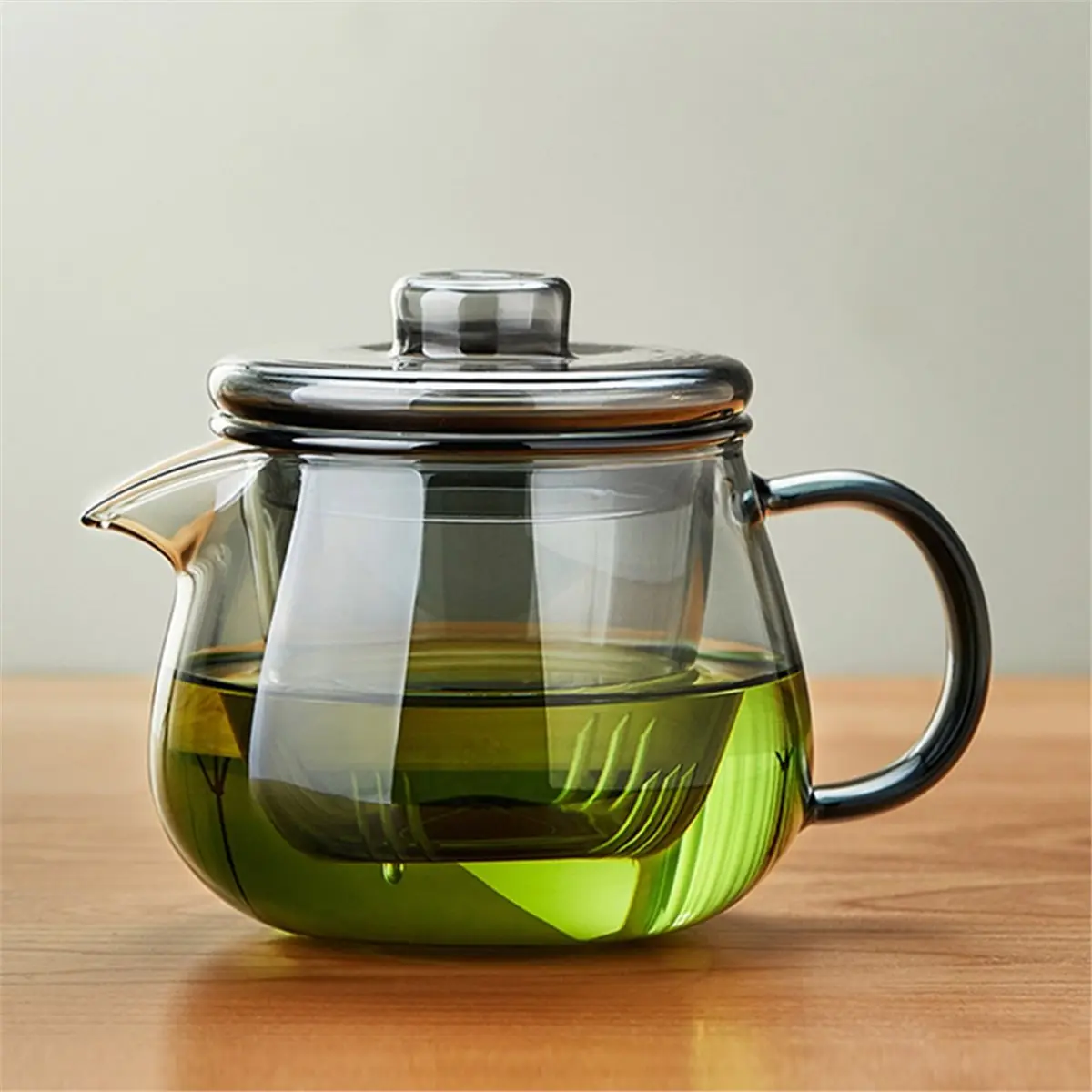 2026 New Borosilicate Glass Teapot with Infuser - Stovetop Safe Tea Kettle with Lid