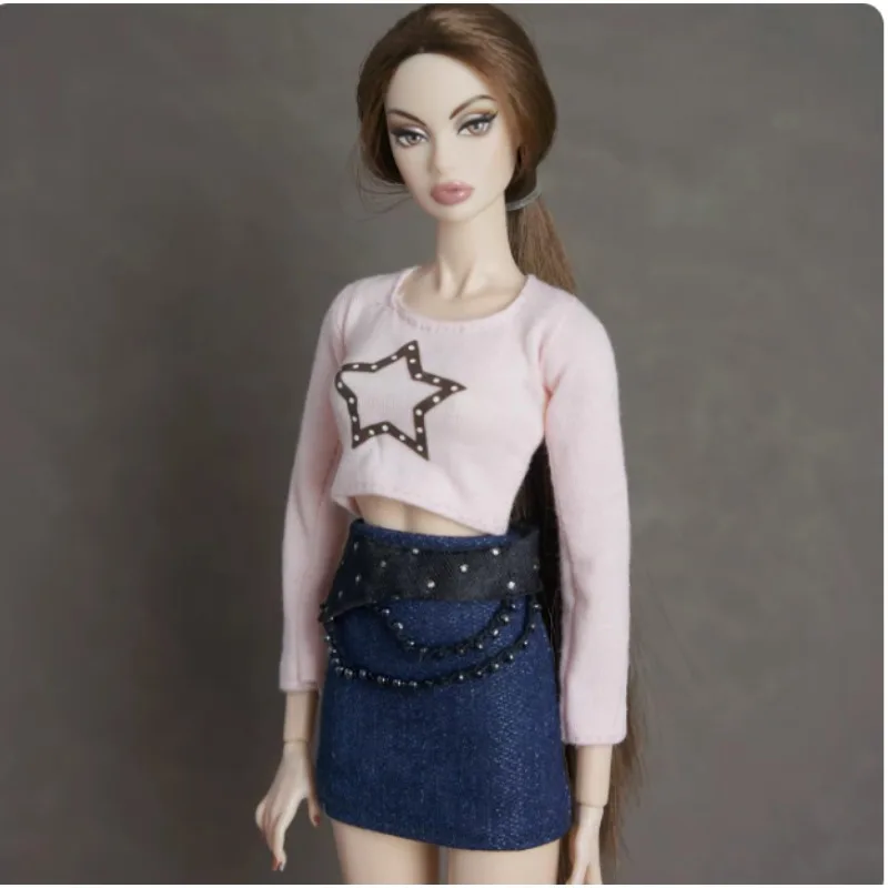 Nowe akcesoria do zabawek, urocze ubranka dla lalek BB FR w skali 1/6, BBIKG658