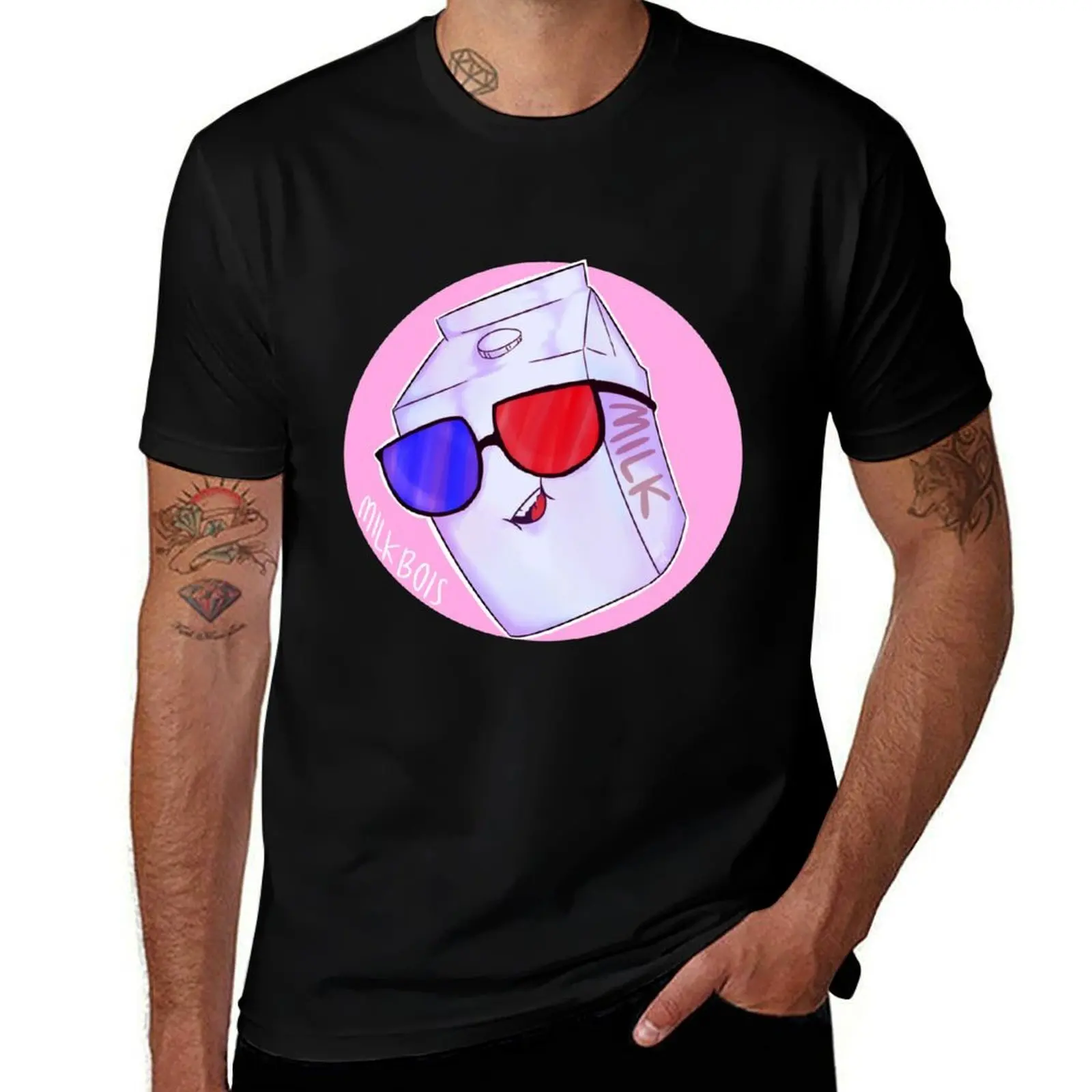 

The Milkbois!! T-Shirt t shirt for man 100 percent cotton anime t shirts for man T-Shirt