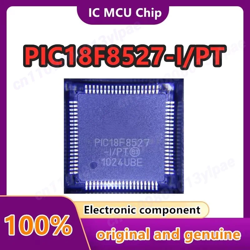

PIC18F8527-I/PT PIC18F8527 Корпус TQFP-80, новый, оригинальный, 1 шт./лот