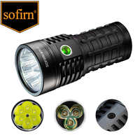 Sofirn Q8 Plus 6*XHP50.2 LED Torch 21700 USB C Rechargeable 16000lm Powerful Flashlight EDC Portable Lantern Lamp BLF Anduril 2