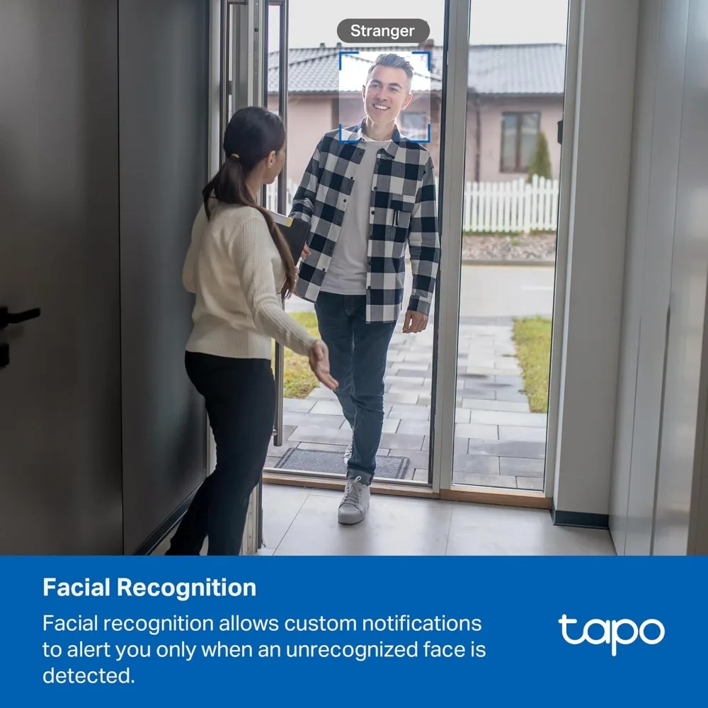 Kamera keamanan dalam ruangan 4k pan/tilt untuk monitor bayi, kamera anjing dengan deteksi dan pelacakan gerakan, 360 °   pan, penglihatan malam berwarna, sd/clo