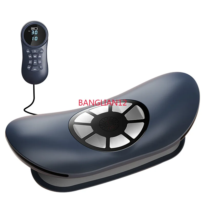 

Home lumbar massager, hot compress high frequency vibration soothing lumbar massager