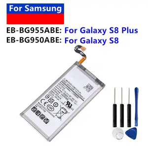 Bilashmart BackShell EB BG955ABE Battery SAMSUNG Galaxy S8 Plus G955 G955F EB BG950ABE Galaxy S8 SM G9508 G950F G950A G950T + Tools